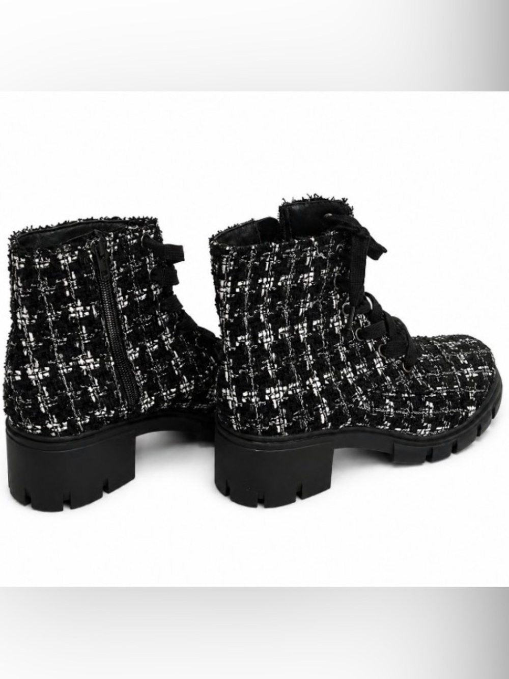 design lab Tweed Boots by Lord and Taylor  - Size 8